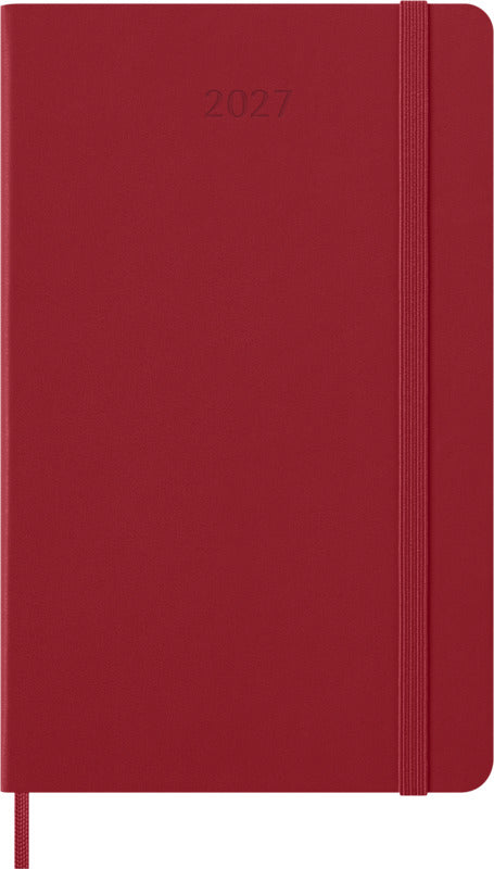 Agenda giornaliera 12 mesi con copertina rigida Moleskine personalizzato con logo - Pubblienne