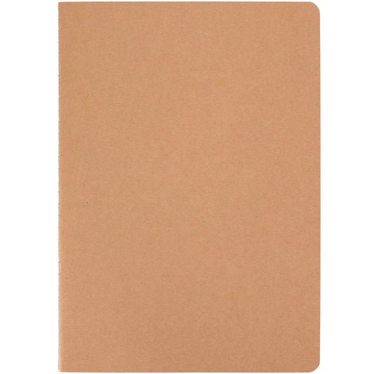 Blocco note taccuino formato A5 in carta kraft con pagine a righe Slyk personalizzato con logo - Pubblienne