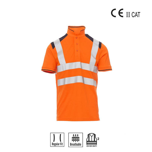 GUARD+ POLO BICOLORE ALTA VISIBILITÀ PAYPER personalizzato con logo - Pubblienne