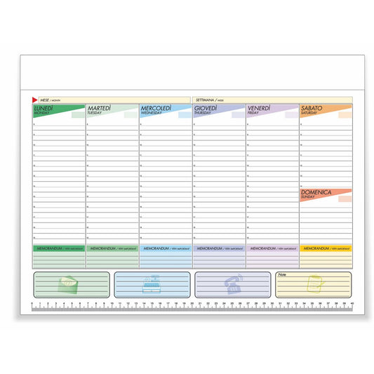 Planning da Tavolo personalizzato con logo - Pubblienne