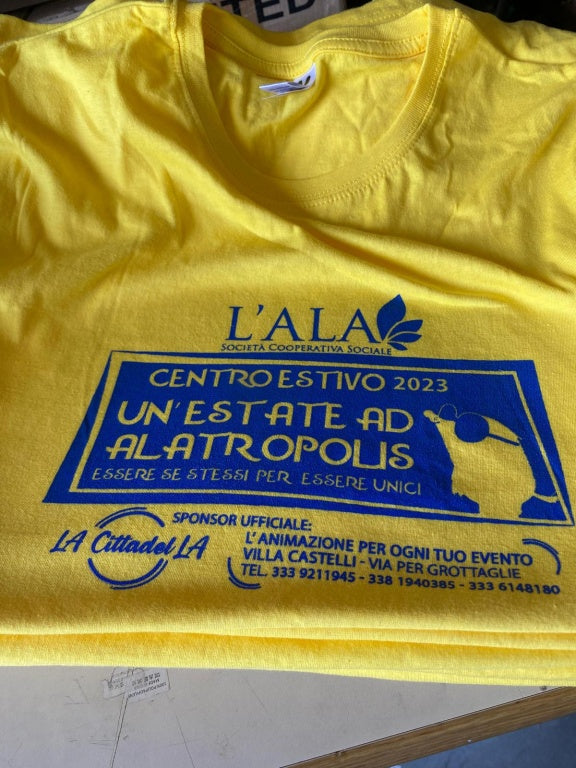 T-Shirt Logo Stampa