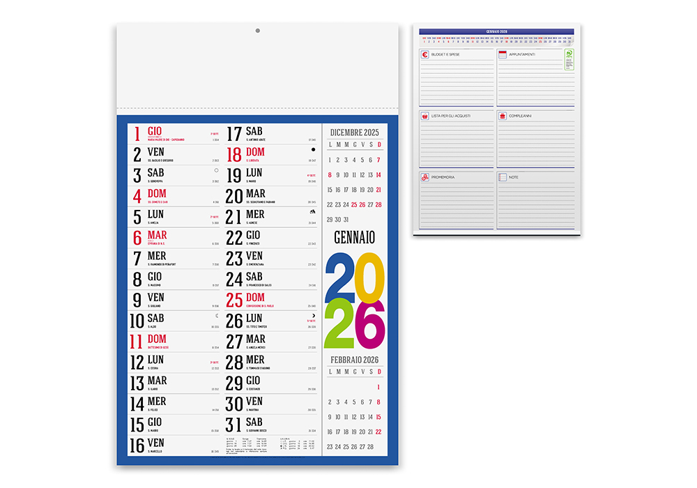 Calendari Personalizzati 2027: un Gadget Intramontabile per Promuovere il Tuo Brand