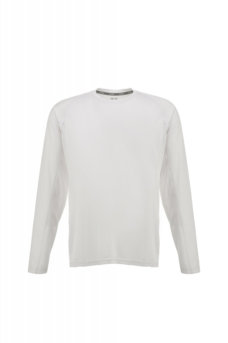 LONG RUNNER T-SHIRT IN TESSUTO DRY-TECH CON MANICA LUNGA PAYPER personalizzato con logo - Pubblienne