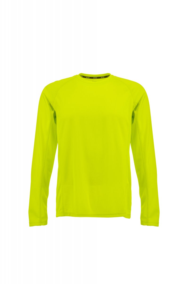 LONG RUNNER T-SHIRT IN TESSUTO DRY-TECH CON MANICA LUNGA PAYPER personalizzato con logo - Pubblienne