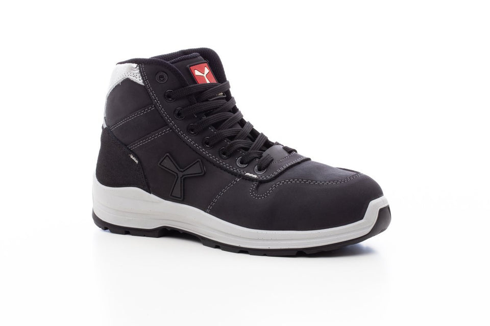 GET FORCE MID LADY S3 SCARPA ANTINFORTUNISTICA ALTA DONNA IN NABUK PAYPER personalizzato con logo - Pubblienne