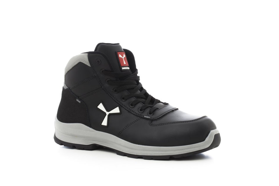 GET FORCE MID S3 SCARPA ANTINFORTUNISTICA ALTA IN PELLE PAYPER personalizzato con logo - Pubblienne