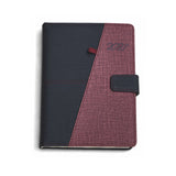 0317 - Agenda Giornaliera in PU Termovirante cm 15x21 Bordeaux - Pubblienne