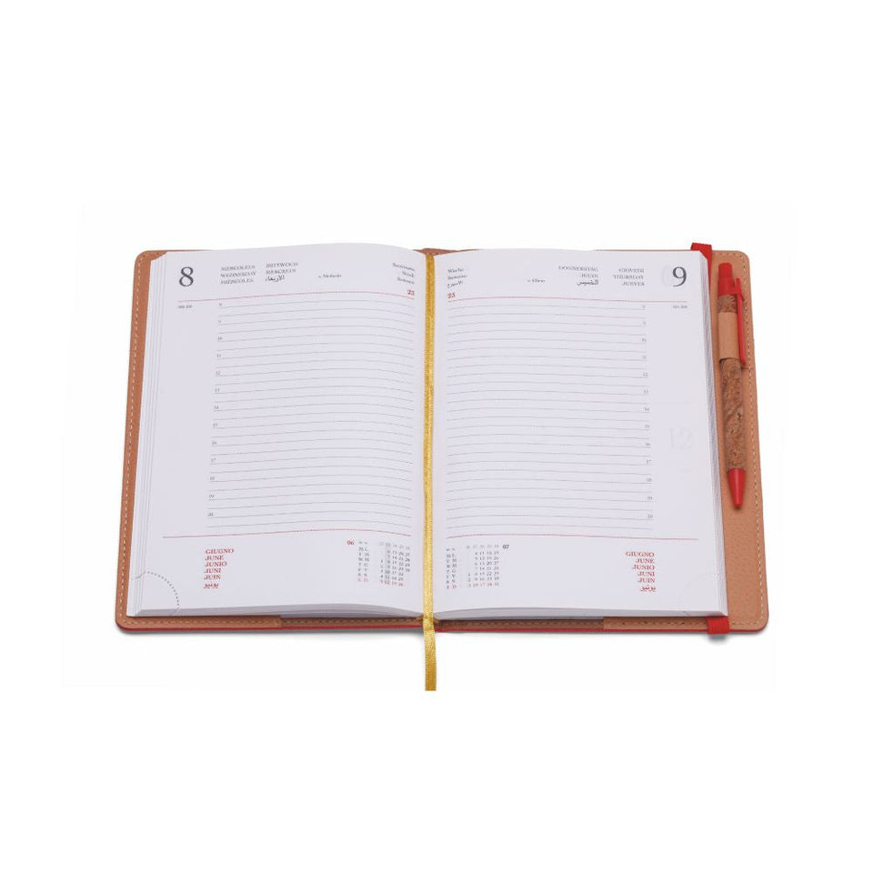 Agenda Giornaliera 15X21 personalizzato con logo - Pubblienne