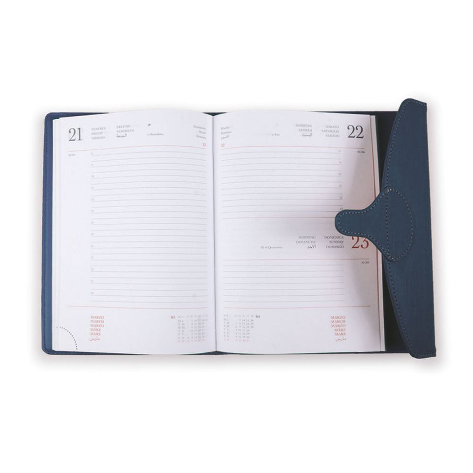 Agenda Giornaliera Cm 15X21 personalizzato con logo - Pubblienne
