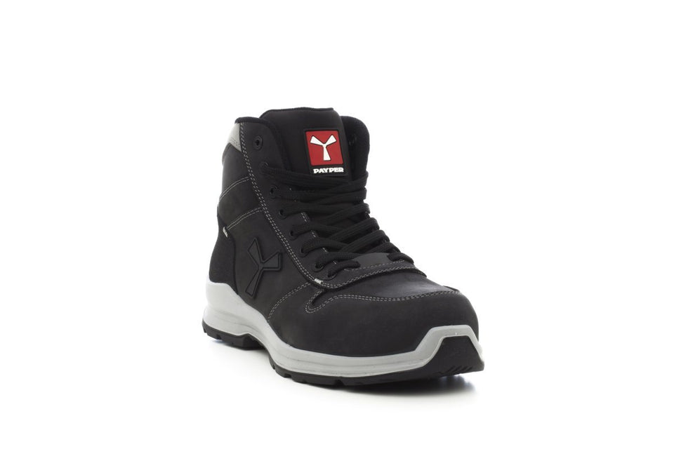 GET FORCE MID S3 SCARPA ANTINFORTUNISTICA ALTA IN NABUK PAYPER personalizzato con logo - Pubblienne