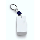 0498 - PORTACHIAVI RETTANGOLO personalizzato con logo - Pubblienne