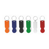 0665 Ronni - Portachiavi Gettone In Plastica personalizzato con logo - Pubblienne