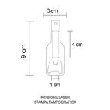 Stek - Portachiavi Con Apribottiglie personalizzato con logo - Pubblienne