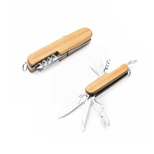 Cutty Wood - Coltello Multiuso personalizzato con logo - Pubblienne