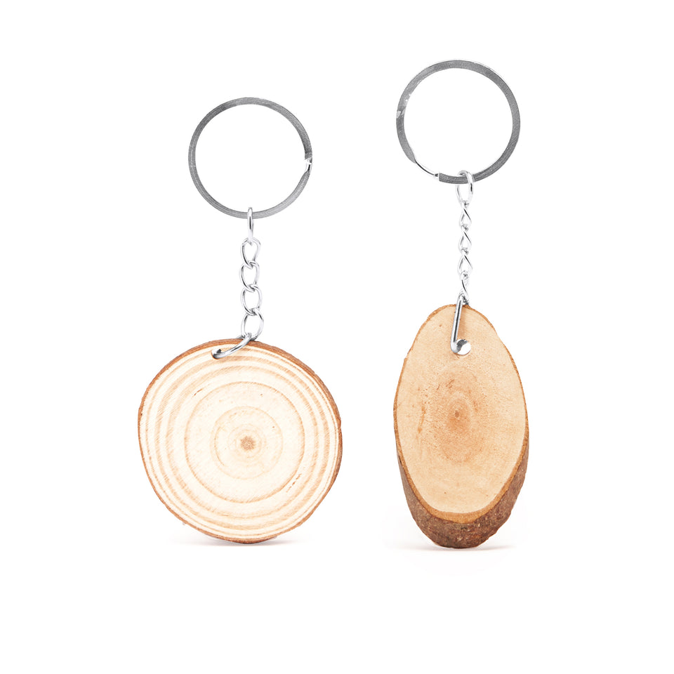 0792 - Portachiavi in Legno personalizzato con logo - Pubblienne