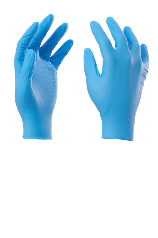 NITRO-TOUCH NPF 50 GUANTI NITRILE MONOUSO SENZA POLVERE PAYPER personalizzato con logo - Pubblienne