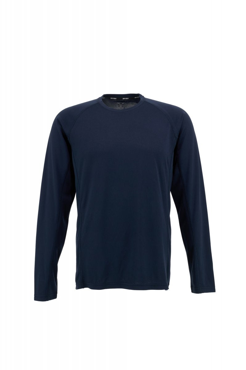 LONG RUNNER T-SHIRT IN TESSUTO DRY-TECH CON MANICA LUNGA PAYPER personalizzato con logo - Pubblienne
