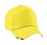 0856 Golf Italy - Cappello ricamato 5 Pannelli personalizzato con logo - Pubblienne