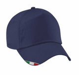 0856 Golf Italy - Cappello ricamato 5 Pannelli personalizzato con logo - Pubblienne