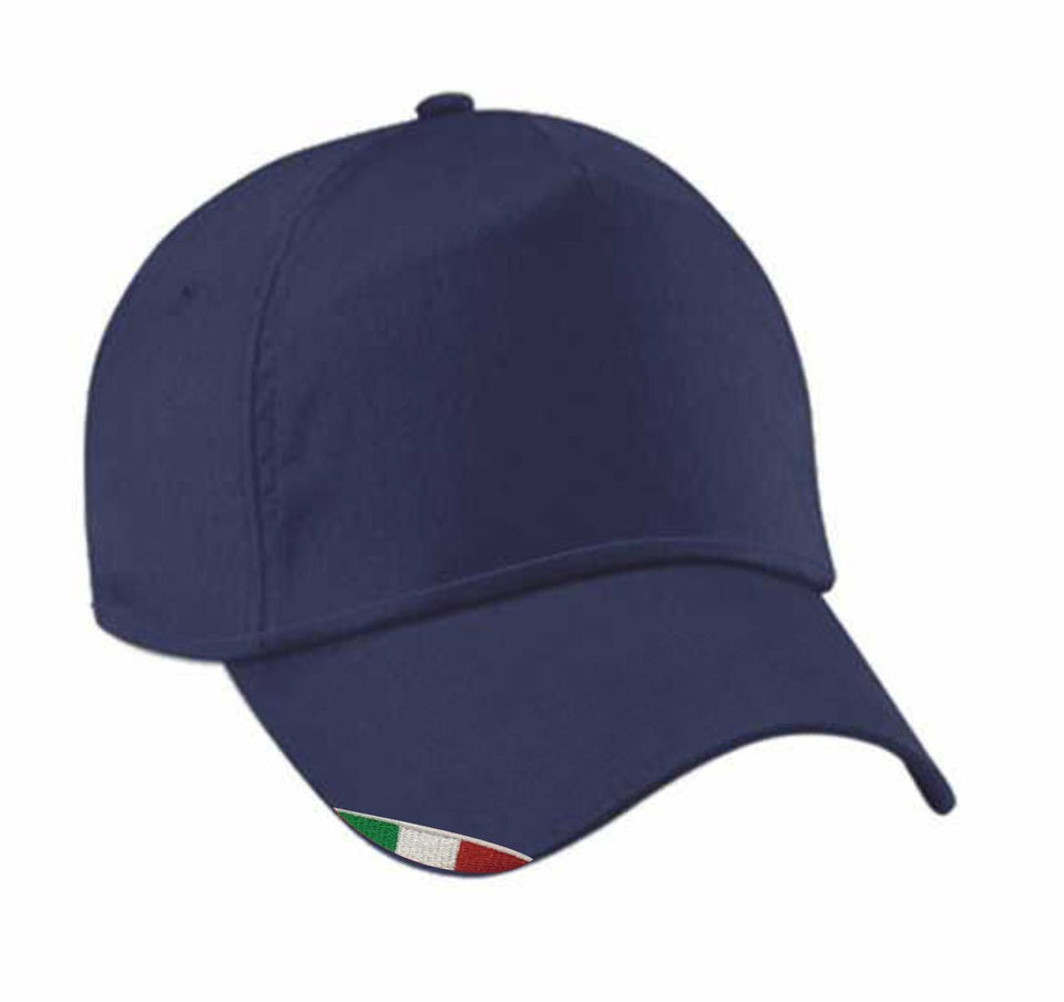 0856 Golf Italy - Cappello ricamato 5 Pannelli personalizzato con logo - Pubblienne