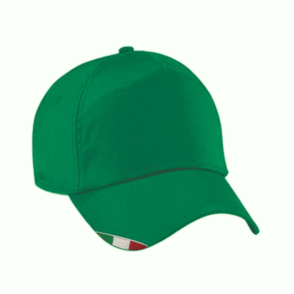 0856 Golf Italy - Cappello ricamato 5 Pannelli personalizzato con logo - Pubblienne