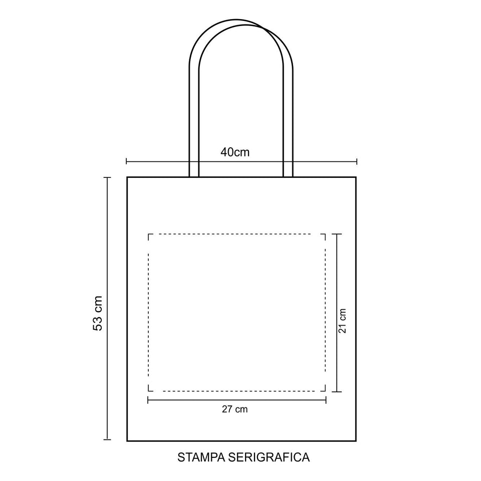 Ilary - Borsa Shopping personalizzato con logo - Pubblienne