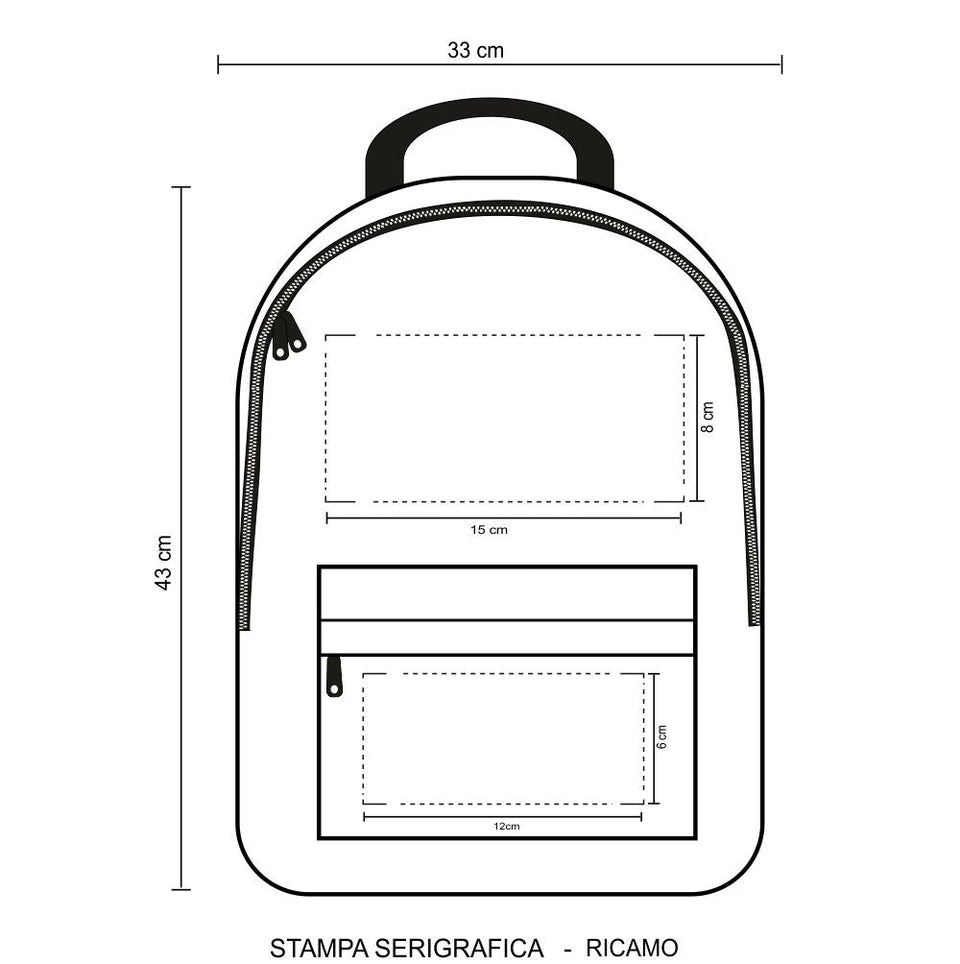 Sirt- Zaino personalizzato con logo - Pubblienne