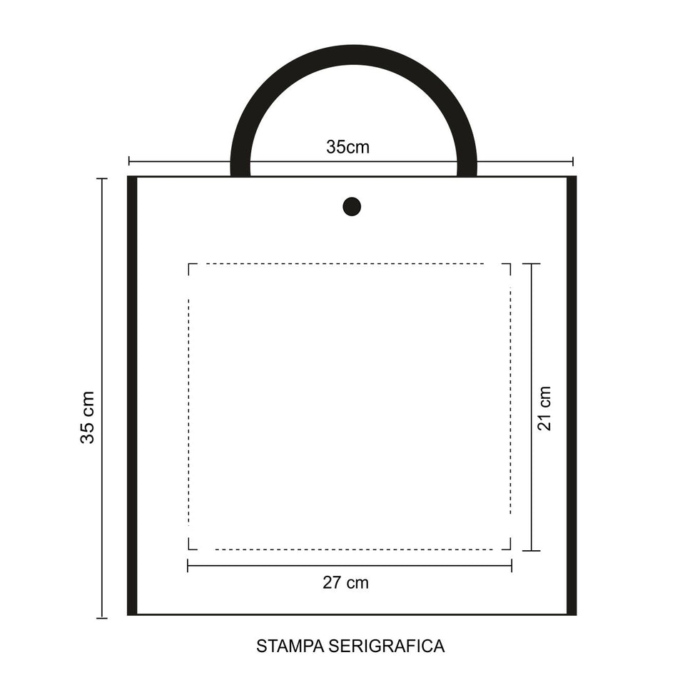 Isotta - Borsa Shopping personalizzato con logo - Pubblienne