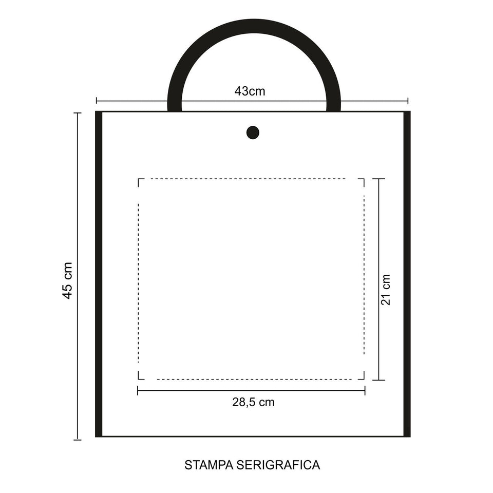 Scila - Borsa Shopping personalizzato con logo - Pubblienne