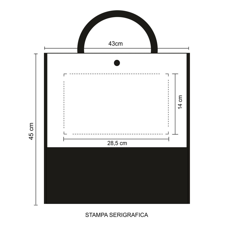 Susen - Borsa Shopping In Pp personalizzato con logo - Pubblienne