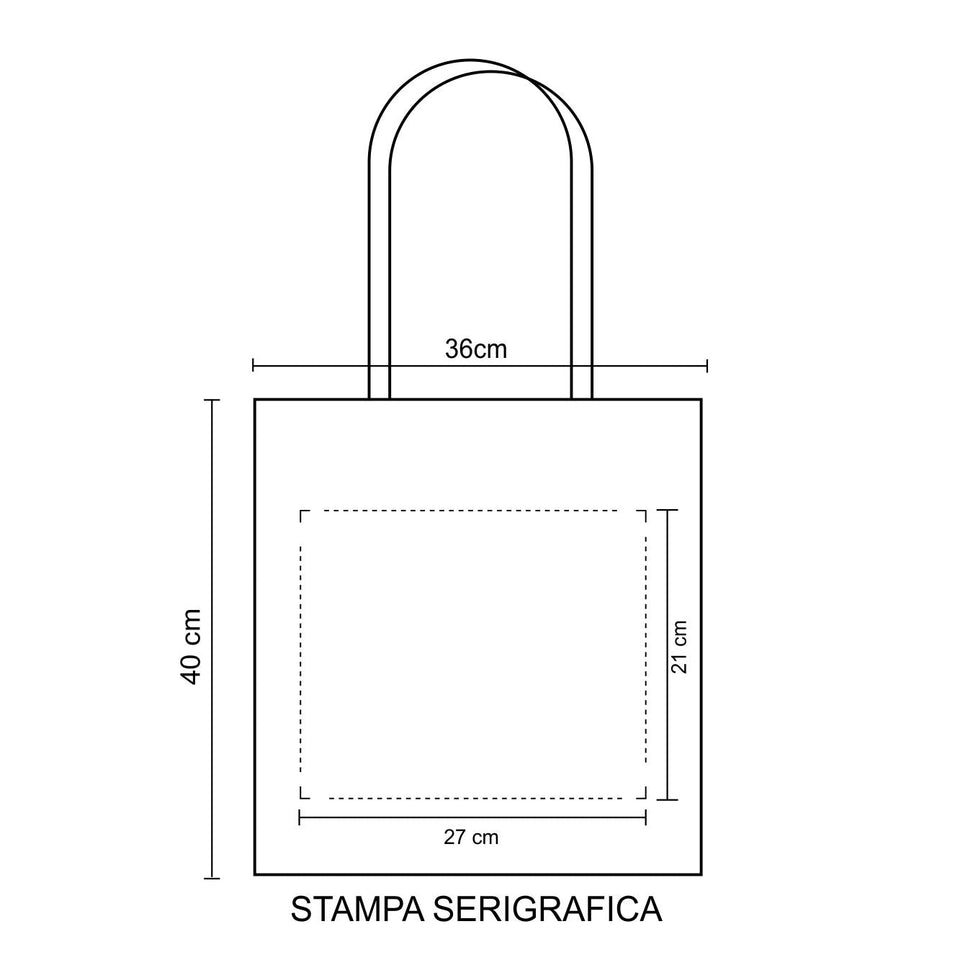 Julia - Borsa Shopping personalizzato con logo - Pubblienne