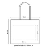 Eva - Borsa Shopping personalizzato con logo - Pubblienne