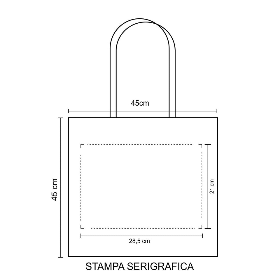 Joy - Borsa Shopping personalizzato con logo - Pubblienne