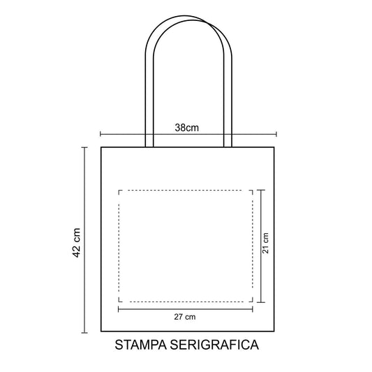 Tony - Borsa Shopping personalizzato con logo - Pubblienne