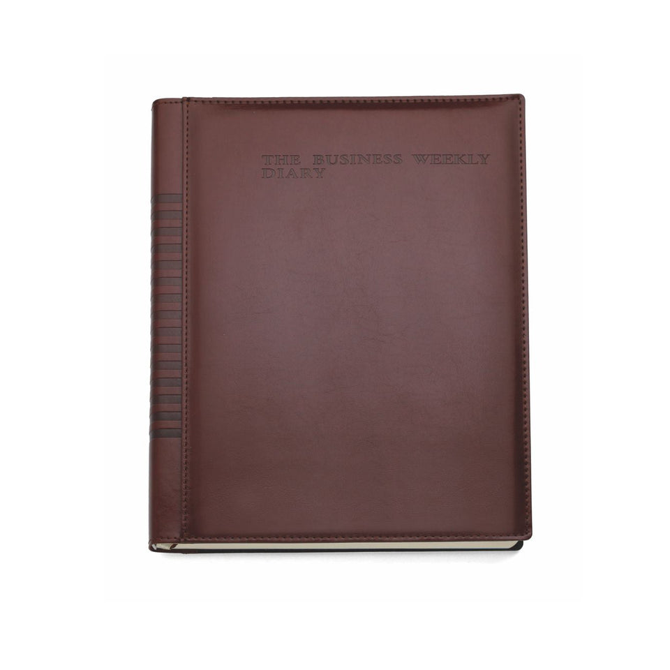 0231 AGENDA BUSINESS SETTIMANALE CM 26,5x21 personalizzato con logo - Pubblienne
