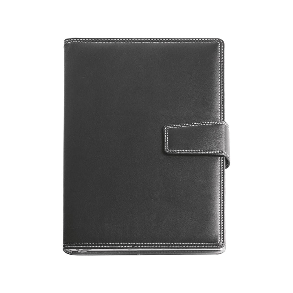 0246 AGENDA GIORNALIERA SIMILPELLE personalizzato con logo - Pubblienne