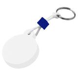 0496 PORTACHIAVI TONDO personalizzato con logo - Pubblienne