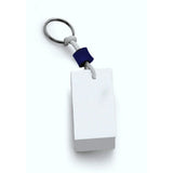 0498 - PORTACHIAVI RETTANGOLO personalizzato con logo - Pubblienne