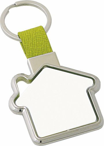 0608 Dom - Portachiavi Girevole personalizzato con logo - Pubblienne