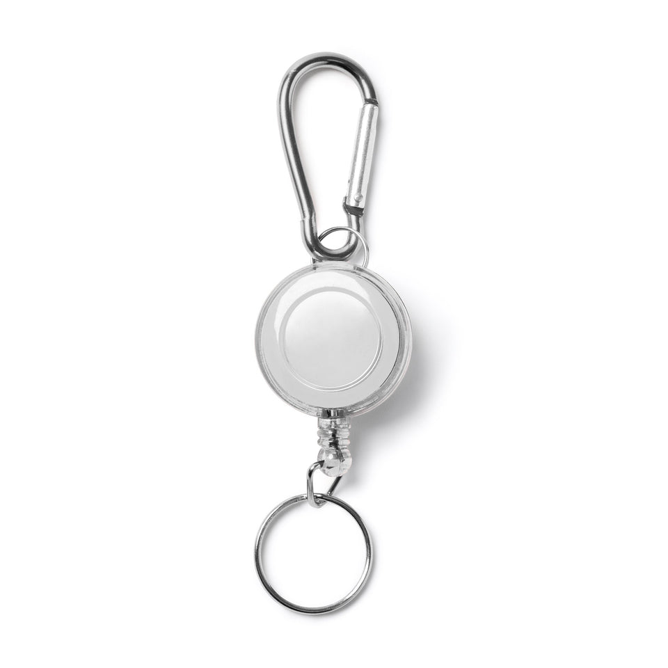 0617 Teseo - Portachiavi Rollerclip personalizzato con logo - Pubblienne