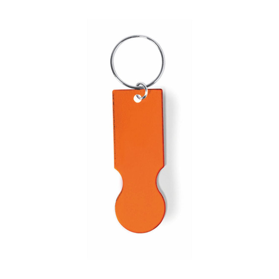 0665 Ronni - Portachiavi Gettone In Plastica personalizzato con logo - Pubblienne