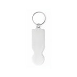 0665 Ronni - Portachiavi Gettone In Plastica personalizzato con logo - Pubblienne