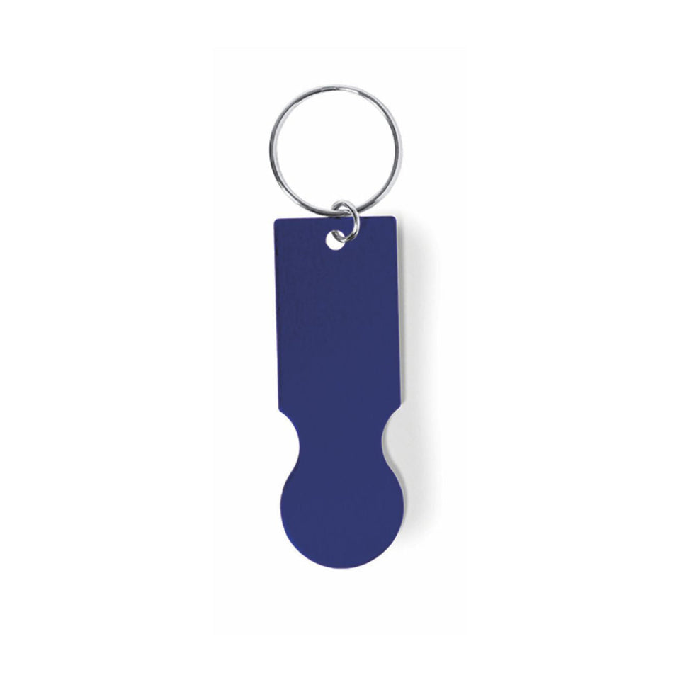 0665 Ronni - Portachiavi Gettone In Plastica personalizzato con logo - Pubblienne