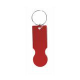 0665 Ronni - Portachiavi Gettone In Plastica personalizzato con logo - Pubblienne