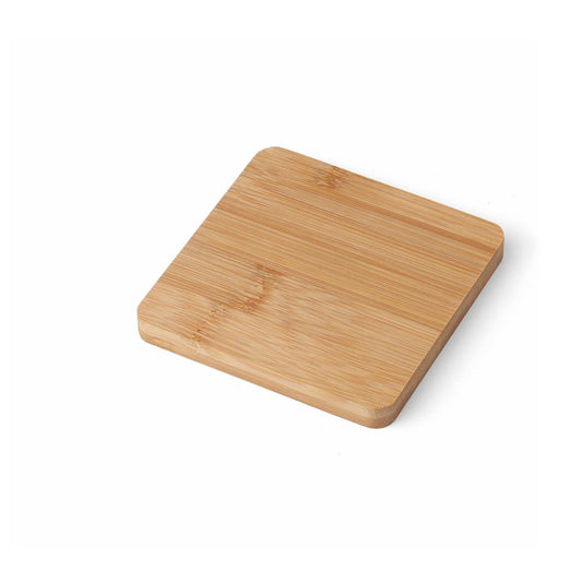 0752 Elias - Sottobottiglia Con Apribottiglia In Bamboo personalizzato con logo - Pubblienne
