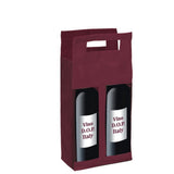 0958 Blood - Borsa Porta Vino Dimensioni cm. 16,5x9x35 personalizzato con logo - Pubblienne