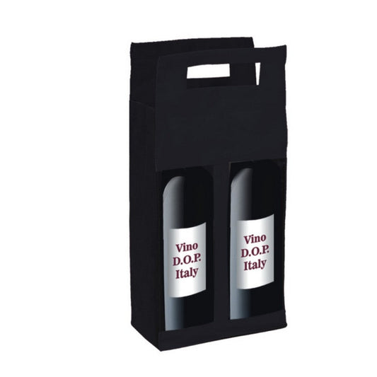 0958 Blood - Borsa Porta Vino Dimensioni cm. 16,5x9x35 personalizzato con logo - Pubblienne