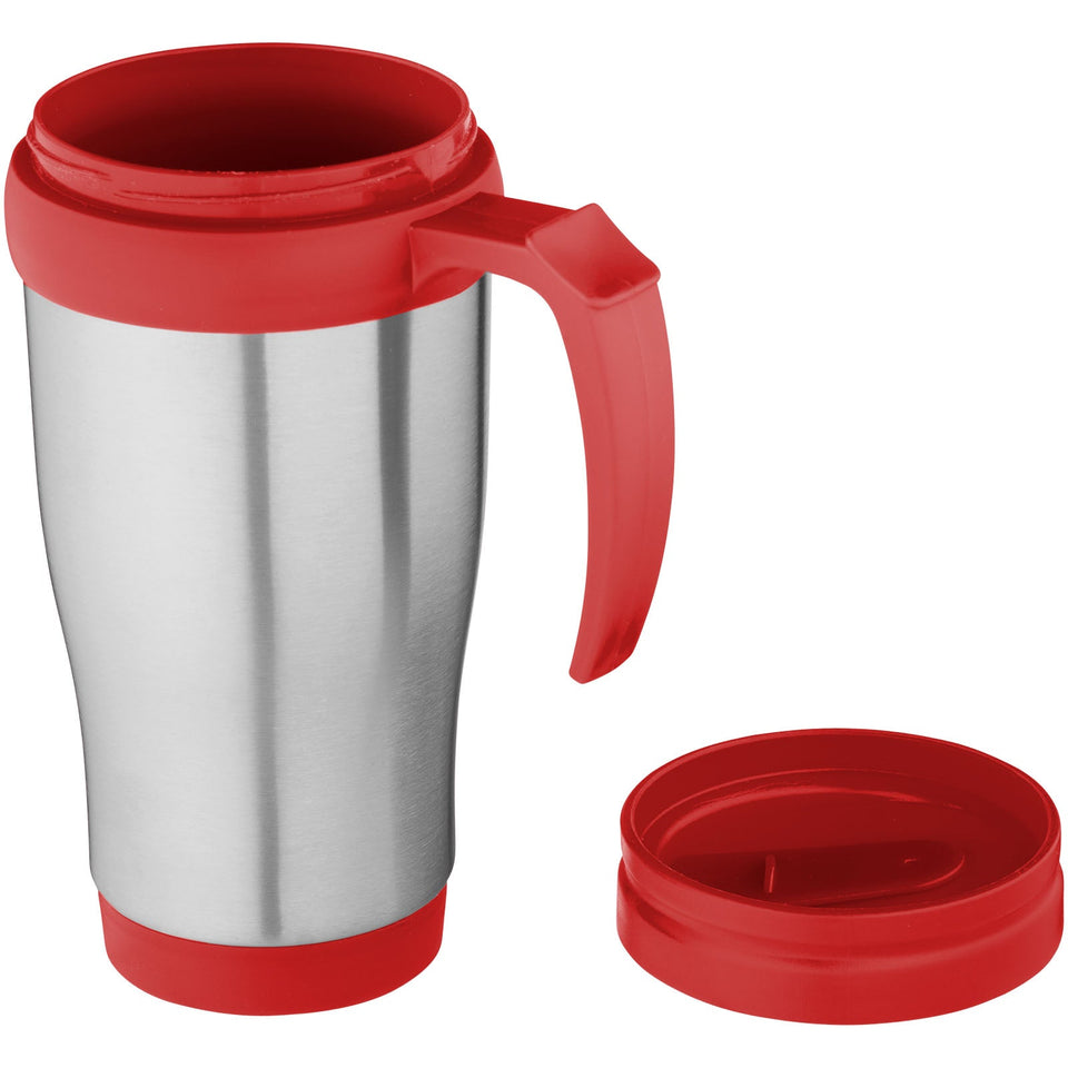 Tazza termica Sanibel da 400 ml personalizzato con logo - Pubblienne