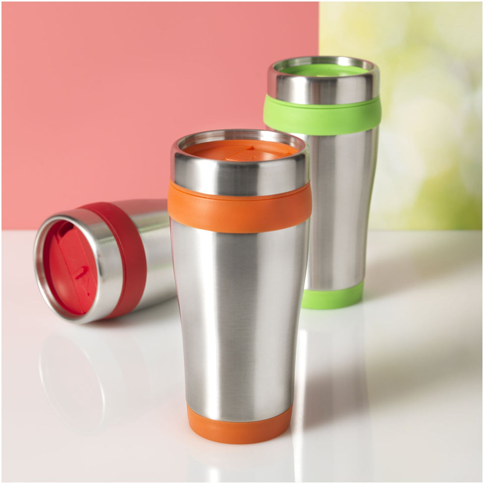 Bicchiere termico Elwood da 410 ml personalizzato con logo - Pubblienne