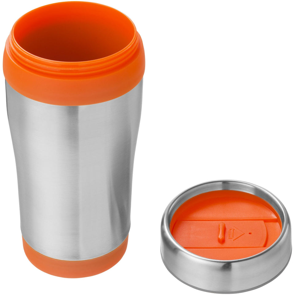 Bicchiere termico Elwood da 410 ml personalizzato con logo - Pubblienne